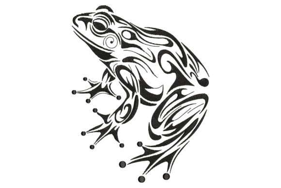 Beautiful Frog: A Charming Addition to Personalized Embroidery