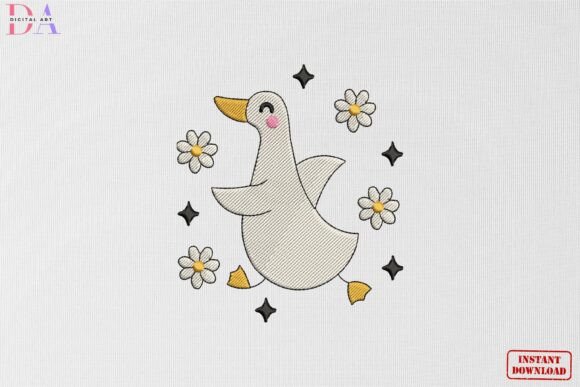Daisy Duck Spring Blossom: A Cheerful Touch for Boutique Apparel