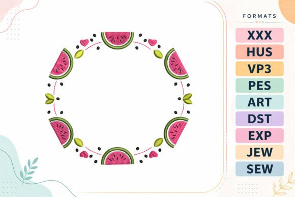 h1Watermelon Summer Frame: A Sweet Embroidery Design for Craft Fair Success/h1