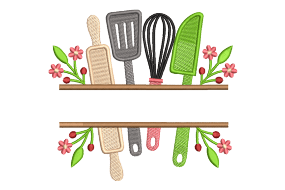 Kitchen Shelf Frame Embroidery Design Review