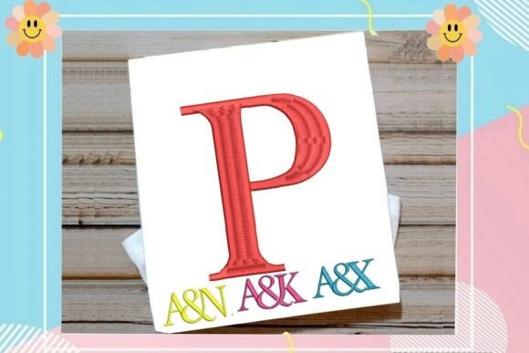 Letter P Split Monogram Logo: A Seasonal Embroidery Designer’s Review