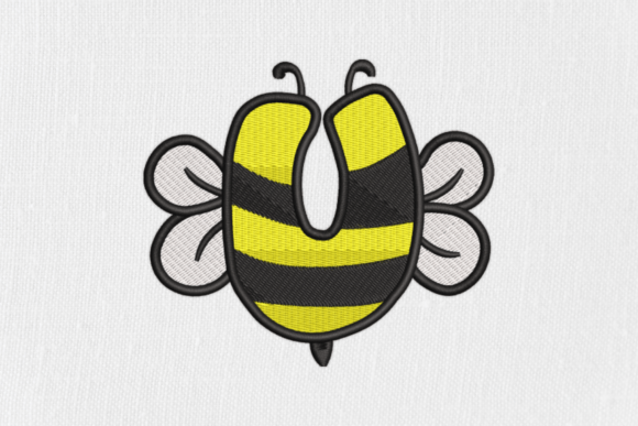 Letter U Bee Monograms: A Designer’s Honest Review for Real Embroidery Projects