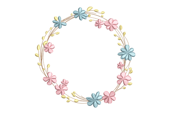 Pastel Floral Wreath: A Designerβs Seasonal Embroidery Review