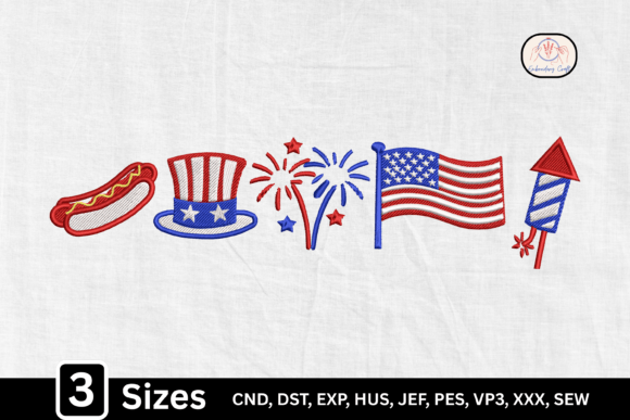 Patriotic 4th of July USA Designs