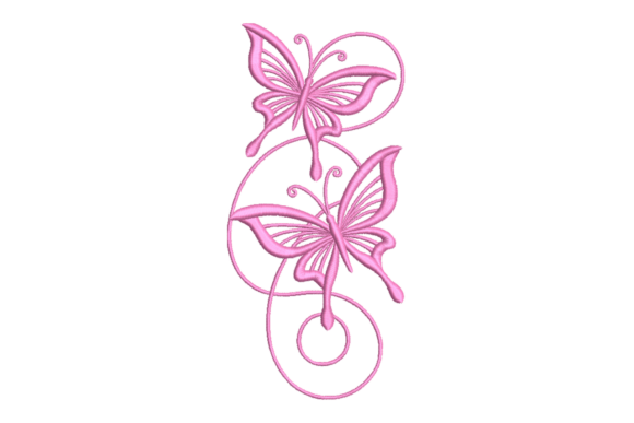 Swirly Double Butterflies: A Seasonal Embroidery Review