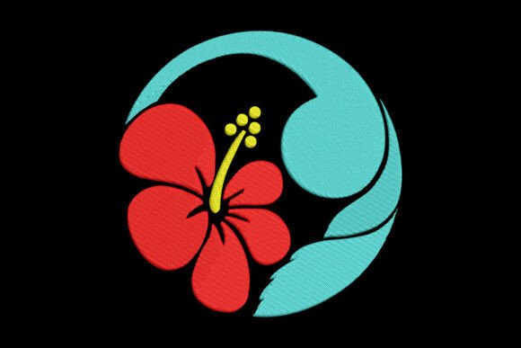 Tropical Hibiscus Flower Embroidery Design Review